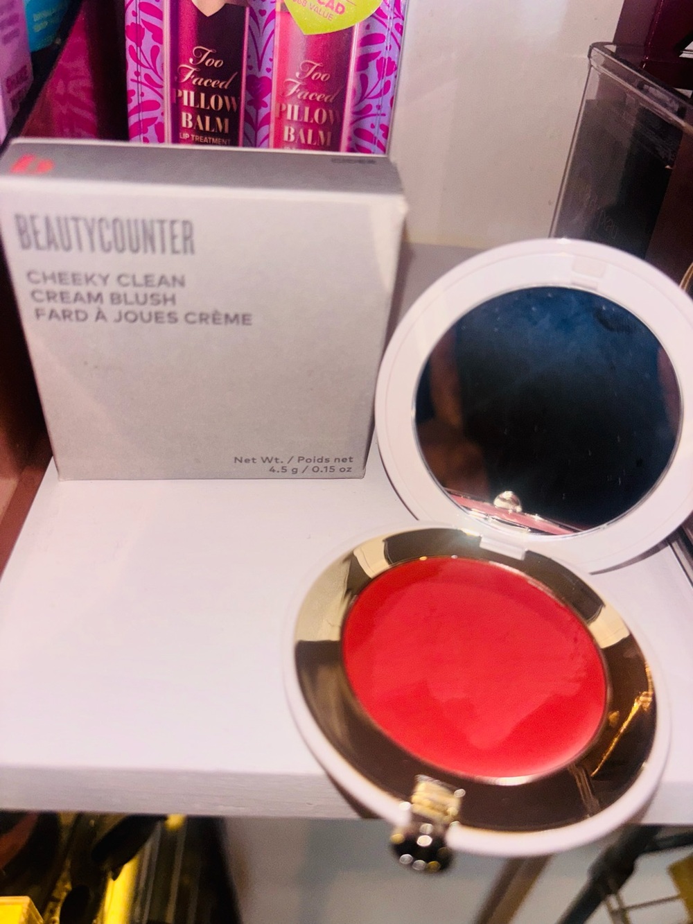 beautycounter Cheeky Clean Cream Blush - Bright Red